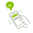 ご希望を伺いLINEで求人をお届けします